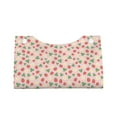 thumbnail image 3 of Picia Strawberry And Flowers Pattern Long Tissue Box Cover,PVC Leather Triangle Holder,Tissue Box Holder with Magnetic Bottom,Facial Paper Organizer Dispenser-7.9"X4.9"X4.5", 3 of 9