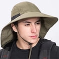thumbnail image 3 of Chapeau de Protection UV pour Extérieur avec Visière Large Bord et Rabat de Cou, Bonnet de Randonnée, 3 of 4