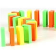 thumbnail image 3 of Electric Domino Set: Transparent 100-Piece Tiles with Random-Colored Storage Box – Interactive Educational Toy for Kids 4-6 & Teens 14+, Enhances Coordination & Problem-Solving, Easy to Operate,, 3 of 7