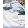 thumbnail image 6 of Blue Beach Towels Oversized Super Absorbent, Retro Oil Painted Modern Abstract Art Lightweight Bath Towel Quick Dry Sets For Bathroom/Pool/Rv Camping/Beach Play/Gym Room/Picnic 23"x47", 6 of 8