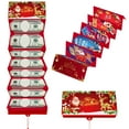 thumbnail image 4 of Christmas Money Holders 3 Pcs Money Card, Cash Money Card Gifts, to Send Warm Holiday Wishes to Friends & Family, Santa Claus &Tree Design Envelopes Card, Greeting Cards with 10 Cards, Red Green Blue, 4 of 6