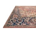 thumbnail image 4 of Loloi Layla Printed Oriental Distressed Red / Navy Area Rug, 4 of 6