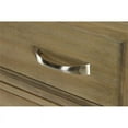 thumbnail image 4 of FOA Ackerson 3pc Brown Wood Low Bedroom Set - King + Nightstand + Chest, 4 of 7
