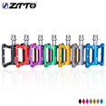 thumbnail image 6 of Sylvtty 1Pair ZTTO Universal Colorful Bike Pedals Aluminum Alloy Bicycle Flat Platform for Folding Mountain Road Bikes, 6 of 8