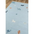 thumbnail image 2 of Erin Gates by Momeni Thompson Porter Blue Hand Woven Wool Area Rug 2'3" X 8' Runner, 2 of 4