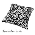 thumbnail image 3 of Throw Pillow Covers, Similar To Leopard Print Soft Square Pillow Cases with Invisible Zipper for Couch Bed Sofa, Farmhouse Fall Home Decor 18"x18", 3 of 7