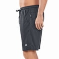 thumbnail image 3 of NORTHYARD Men's 7 Inch Athletic Basketball Shorts with 4 Pockets Workout Gym Short Darkgrey XL, 3 of 8