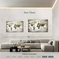 thumbnail image 3 of Elephant Stock Aged World Map Xxxiii Wall Art - Horizontal Multi Panel Canvas - Living Room Wall Decor - Education Multi Panel - Brown And Gray Decor - 74" x 48", 3 of 4