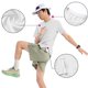 thumbnail image 1 of pstuiky camisetas para hombre, Camiseta con capucha elástica de manga corta para correr al aire libre de color sólido para hombre ropa de hombre l, 1 of 6