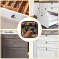 thumbnail image 6 of 4 Pcs Cabinet Handle Drawer Pulls Unique Pangolin Knobs with Screws Square Furniture Office Cabinet Knob Decoration, 6 of 7