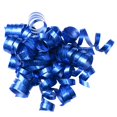 thumbnail image 1 of Accesorio para envolver regalos WRAPAHOLIC, lazos metálicos de color azul real, 12 unidades, 1 of 5
