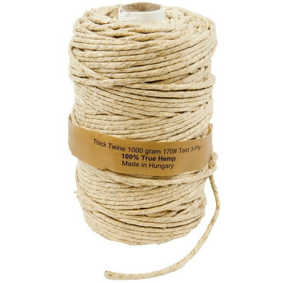 Spooled Hemp Twine 170# Tst 1Kg