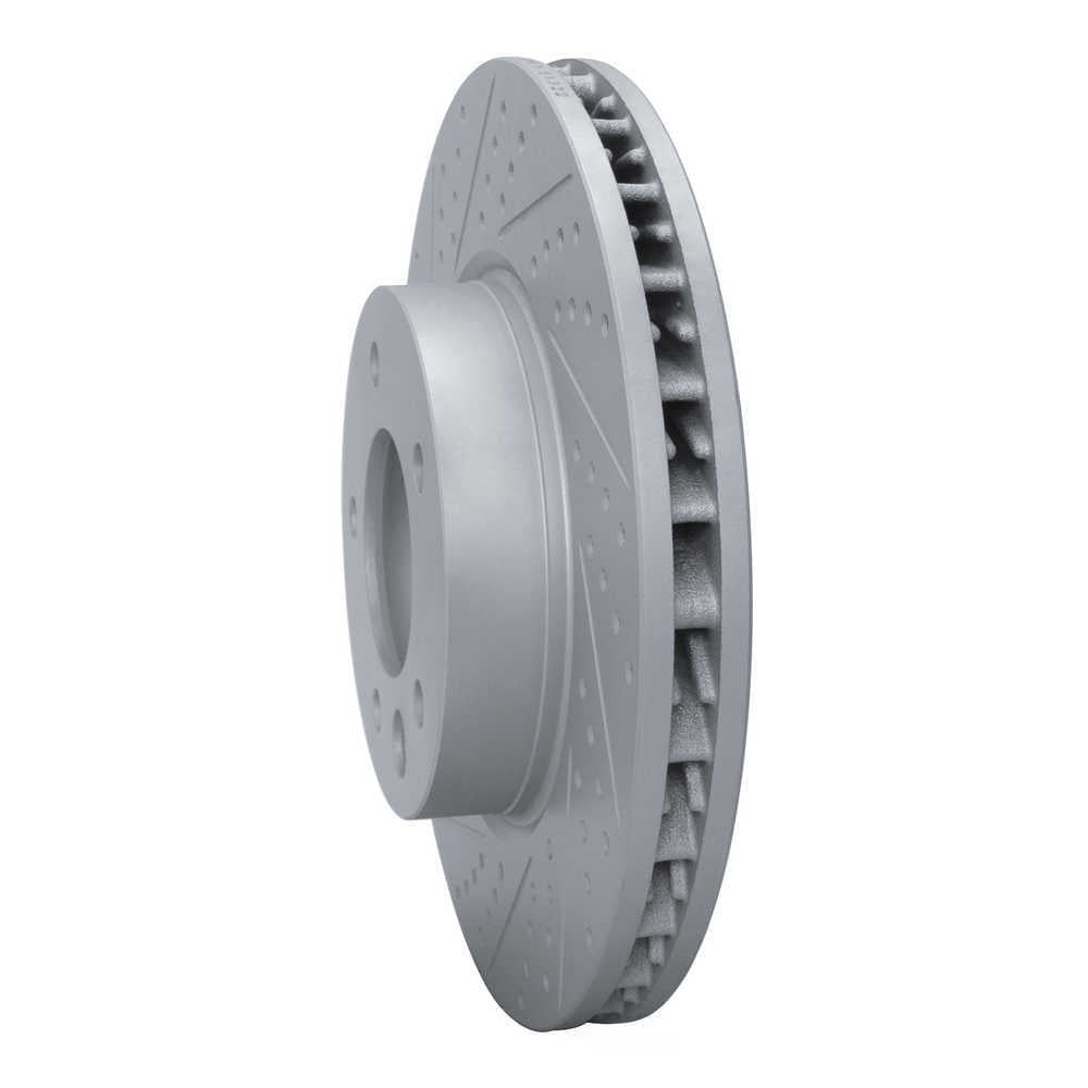Dynamic Friction Company 830-74050D DFC Geoperformance Rotor - Drilled and Slotted