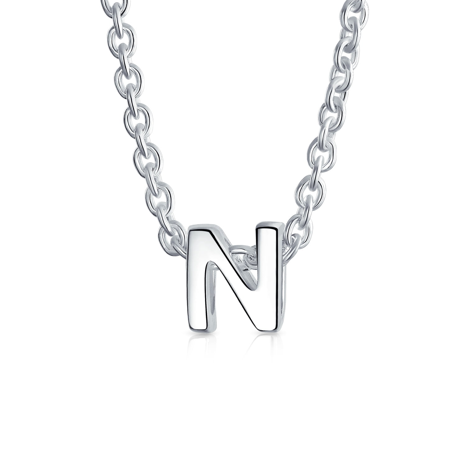 Tiny Block Letter Alphabet Ankle 
