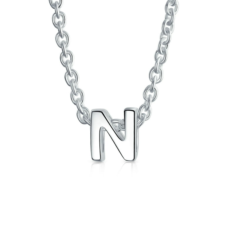 Letter on sale n anklet