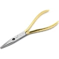thumbnail image 2 of OdontoMed2011 8" Stainless Steel Needle Nose Fisherman's Pliers Fisherman Plier Gold Color Plated Handle, 2 of 3