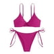 thumbnail image 2 of Traje de baño para mujer, estilo bikini de Europa y América, con efecto lavado, para mujer., 2 of 4