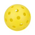 thumbnail image 6 of IVASKY Sports Indoor Outdoor Play Pickleball 40 Hole, 4 Pack Yellow, 6 of 7