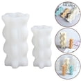 thumbnail image 2 of SPRING Candle Silicone Molds Irregular Geometric Sculptured Candle for Mold Decoration L, 2 of 4