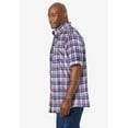 thumbnail image 3 of KingSize Men's Big & Tall Short Sleeve Wrinkle-Free Sport Shirt, 3 of 4