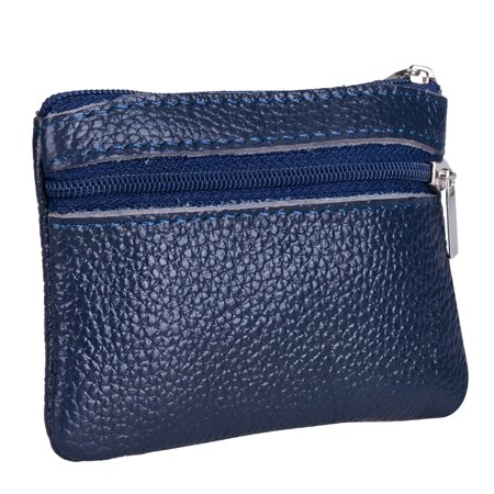 Gastropod Leather Coin Purse With Zipper Small Change