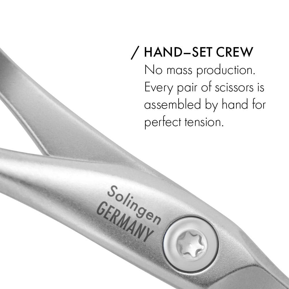 GERMANIKURE 7pc Manicure and Pedicure Set in Leather Case - Handmade in Solingen Germany, FINOX High Carbon Stainless Steel – Professional Nail and Cuticle Care