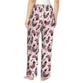 thumbnail image 3 of Daiia Cute Chickens Women's Sleep Pant with Pockets and Drawstring,Pajama Pants-XX-Large, 3 of 9