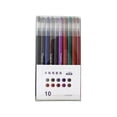 thumbnail image 1 of 10 Color Pens Set Writing Pens 0.4mm Fine Fiber Tip Fineliner Fast-dry for Journaling Writing Detail Note Taking Coloring School Office Home Stationery Supplies, 1 of 8