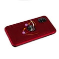 thumbnail image 5 of For Apple iPhone 12 Mini (5.4") Armor Hybrid Dual Layer 2in1 Military-Grade with 360° Rotating Metal Ring Holder Kickstand Cover ,Xpm Phone Case [Red], 5 of 8