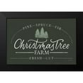 thumbnail image 2 of Thorns, Becky 24x17 Black Modern Framed Museum Art Print Titled - Vintage Christmas Sign I Green, 2 of 5