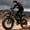 Black, variant on ESKUTE Electric Bike for Adults, 29MPH Dirt E-Bike, 48V 20.8Ah Battery, 20"x4.0" Fat Tires, 80-Mile Range, NFC Unlock, 7-Speed, Dual Suspension, Pink with Rear Rack & Footrests