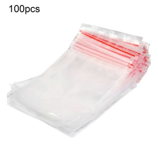 100Pcs Mini Zip lock Bags Cheaper Small Plastic Zipper Bag Ziplock Bag  Plastic Packaging Bags Ziplock Pill Packaging Pouches