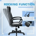 thumbnail image 3 of Homall Leather High Back Executive Office Chair, Black (Set of 1), 3 of 7