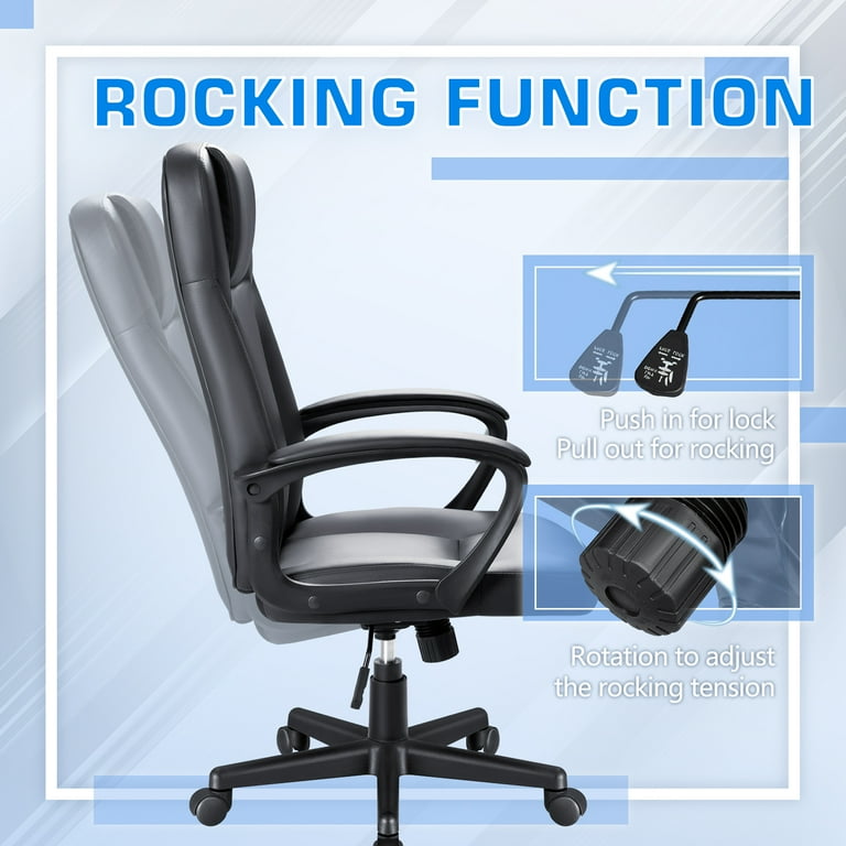 Homall Office Chair Ergonomic Desk Chair with Lumbar Support - On