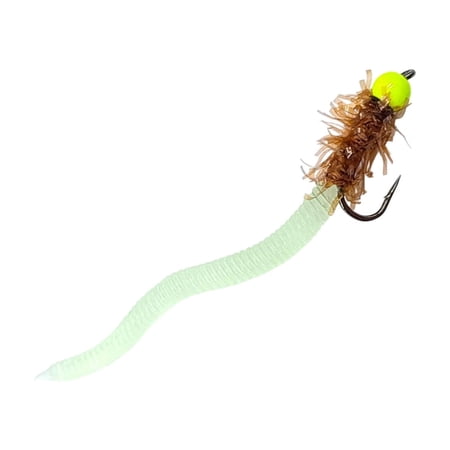 Fly Fishing Artificial Baits Lures Simulated Earthworms Baits Fishing Accessories Glowing Soft Silicone Swimbait