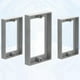 thumbnail image 2 of 5 Extensores de Caja de Salida de Receptáculo de una Sola Banda de 1/2 Pulgada, Caja de Extensión de de Corriente Eléctrica con Extensor de Receptáculo de 10 Tornillos, 2 of 5