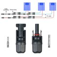 thumbnail image 3 of 20 pares de conectores de cable de panel solar / con montaje de llave yeacher  conector, 3 of 7
