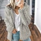 thumbnail image 1 of Puntoco Fashion - Chaqueta de abrigo de imitación para mujer con cremallera de invierno y manga larga Puntoco Puntoco-2877, 1 of 5