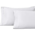 thumbnail image 2 of Superior 1000 Thread Count Egyptian Cotton Pillowcases Soft Breathable Set of 2, White, Standard, 2 of 7