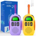 thumbnail image 1 of Walkie Talkies HPROMOT recargables para niños de 3 a 12 años, paquete de 2, 1 of 7
