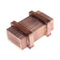 thumbnail image 3 of 1PC Magic Compartment Wooden Puzzle Box With Secret Drawer Brain Teaser Kids Gift, 3 of 5