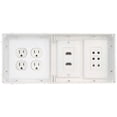 thumbnail image 2 of Arlington 4-Gang Recessed Tv Box For Power And Low Voltage, White, 6 X 13 In., 2 of 2