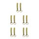 thumbnail image 1 of Monstrate Paquete de 2 soportes para llaveros con gancho en U, accesorios para hacer joyas, bronce Type2 NO2 Monstrate CBP197384, 1 of 5