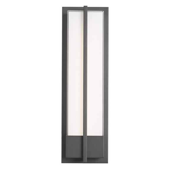 50017ODW-MB-Neutron Abra Lighting Neutron - 20 Inch 20W 1 LED Wall Sconce-Matte Black Finish