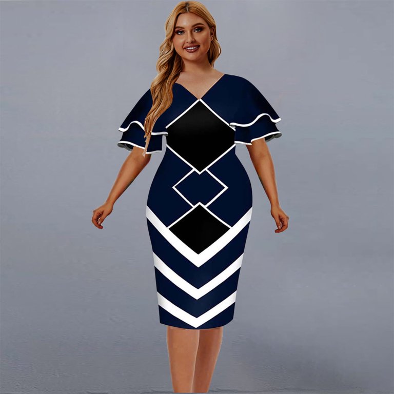 plus size plaid bodycon dress Eloquii Plaid Puff Sleeve Midi Dress