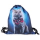 thumbnail image 2 of Bolsa de Hombro de Viaje con Cordón Estampado 03 Hugo Mochila con Cordón, 2 of 9