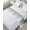White Gray Green Grass Green, variant on Bed Runner Scarf King Size, Teal Green Eucalyptus Leaves Stain Bed Runners & Scarves for Foot of Beds, Spring Plants Leaves Country Decorative Bedding Runner Scarf for Hotel Home Bedroom 94 x20 Inch