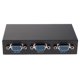 thumbnail image 3 of Caja de Interruptor Manual con Botón VGA de 2 Puertos Salida 2 en un para de Proyector de TV Yotijar Audio Video Switcher, 3 of 10