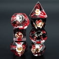 thumbnail image 5 of cusdie 7-Die DND Dice, Polyhedral Dice Set Filled with Skull for Role Playing Game Dungeons and Dragons D&D Dice MTG Pathfinder, 5 of 5