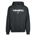 thumbnail image 2 of Men's Levelwear Black Winnipeg Jets Contact City Capsule Pullover Hoodie, 2 of 3